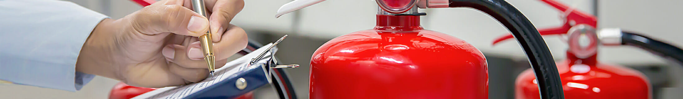 Fire extinguisher servicing